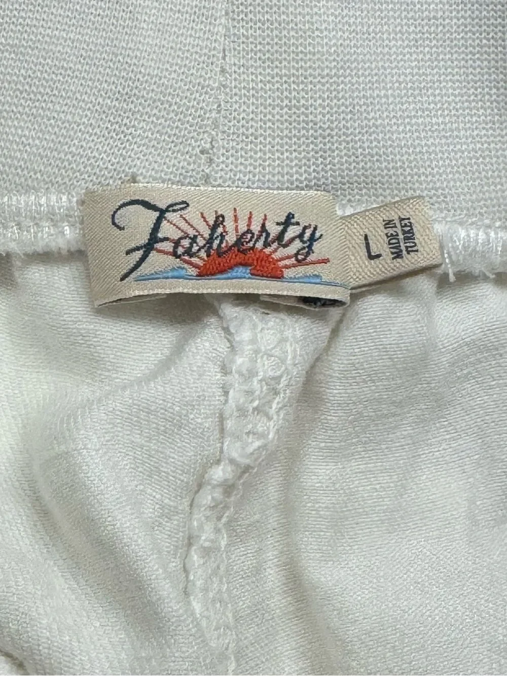 Faherty Arlie Day Shorts White Women’s Large